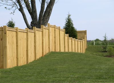 Fence Construction in Spring