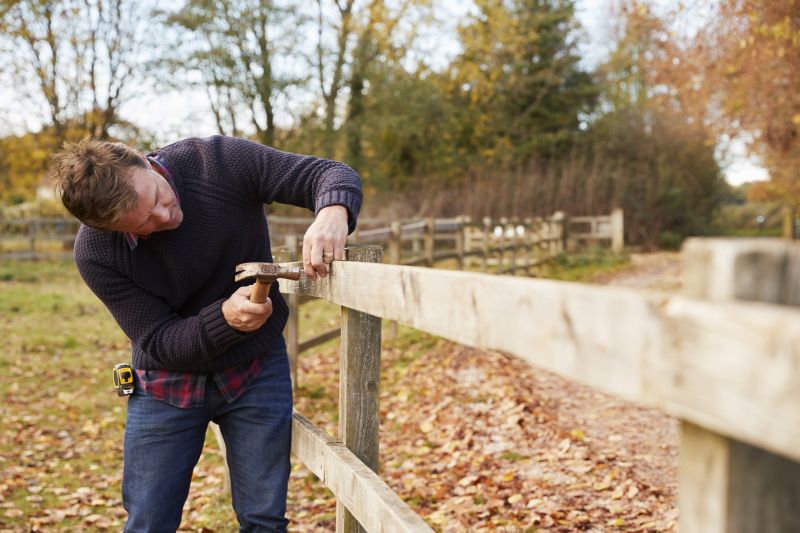 Autumn Fence Installation